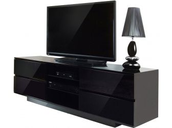 Gloss Black TV Cabinet Avitus