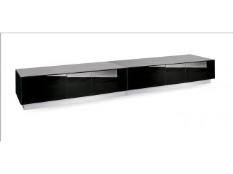 Element Modular Gloss Black TV Cabinet Up To 110" TV