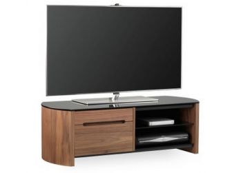 Real Walnut Wood Veneer TV Cabinet - FW1100CB-W