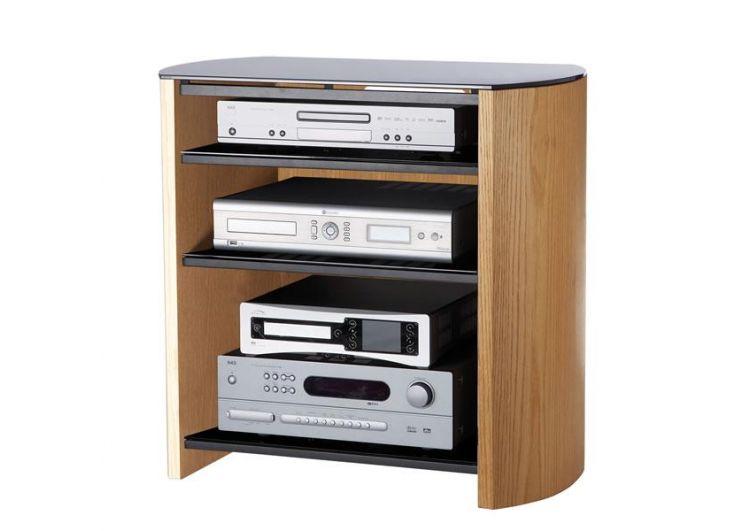 Light Oak Wooden Hifi / Tv Cabinet FW750/4-LO/B